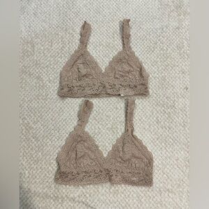 Hanky Panky Signature Lace Crossover Bralette in Chai Size XS